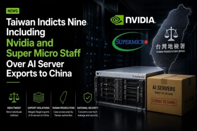 Taiwan Indicts Nine Including Nvidia and Super Micro Staff Over AI Server Exports to China