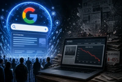 Google Says AI Search Is Growing the Web, but Publishers Are Seeing Traffic Collapse