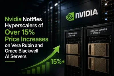 Nvidia Notifies Hyperscalers of Over 15% Price Increases on Vera Rubin and Grace Blackwell AI Servers