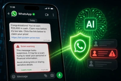 WhatsApp Is Testing AI That Can Warn You About Scam Messages